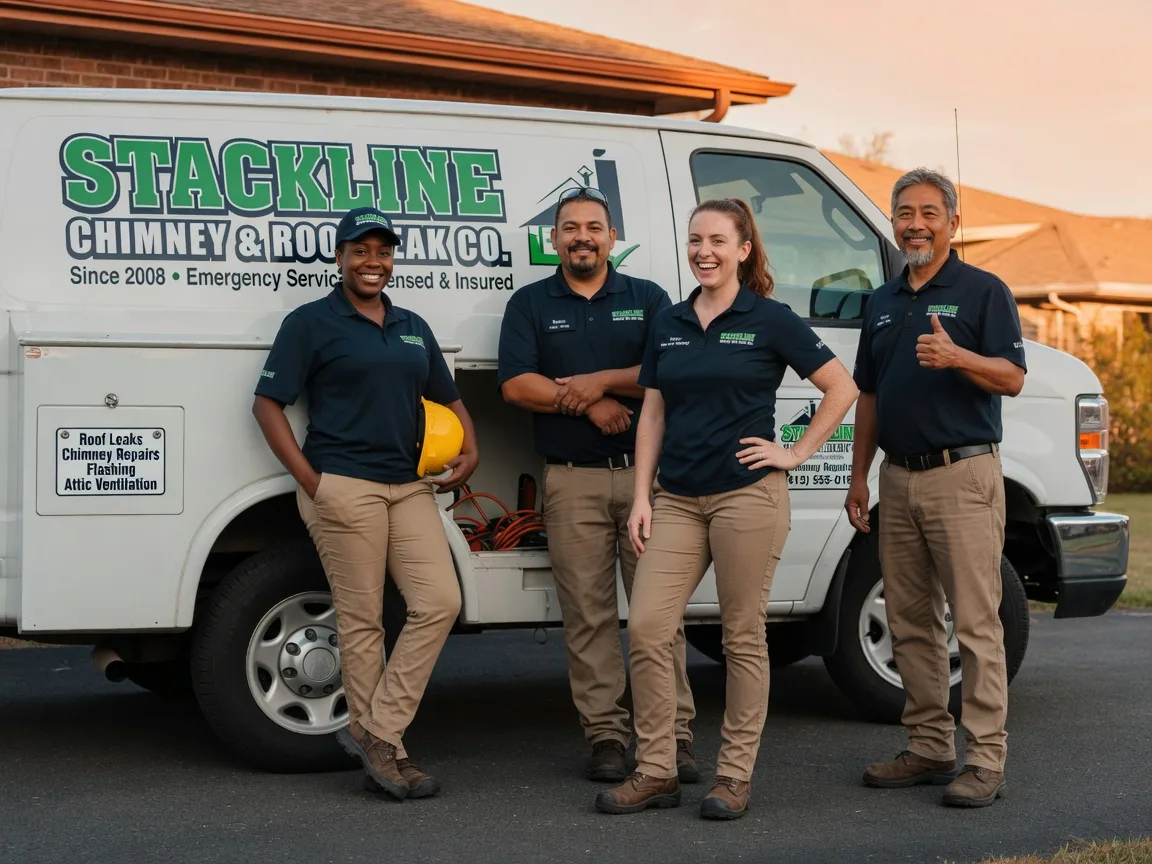 Chimney flashing repair company in North Springfield, VT